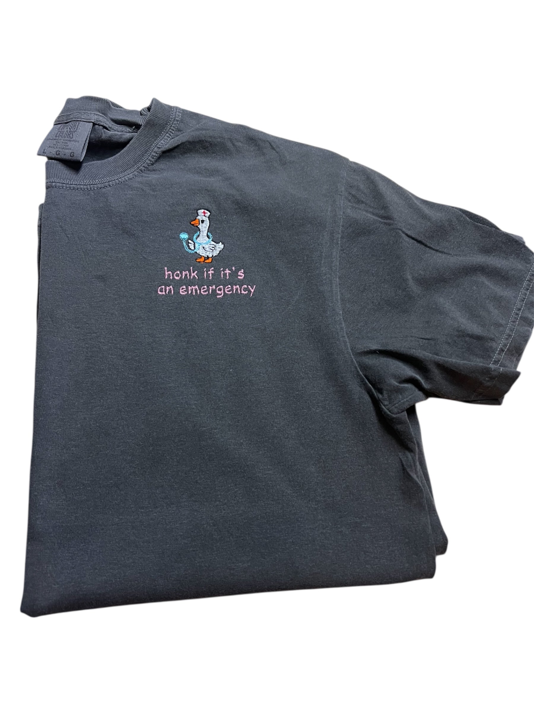 honk-if-it's-an-emergency-nurse-goose-shirt