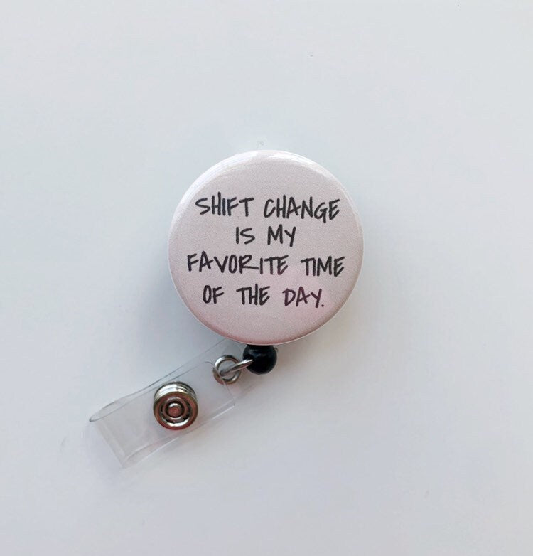 funny badge reel