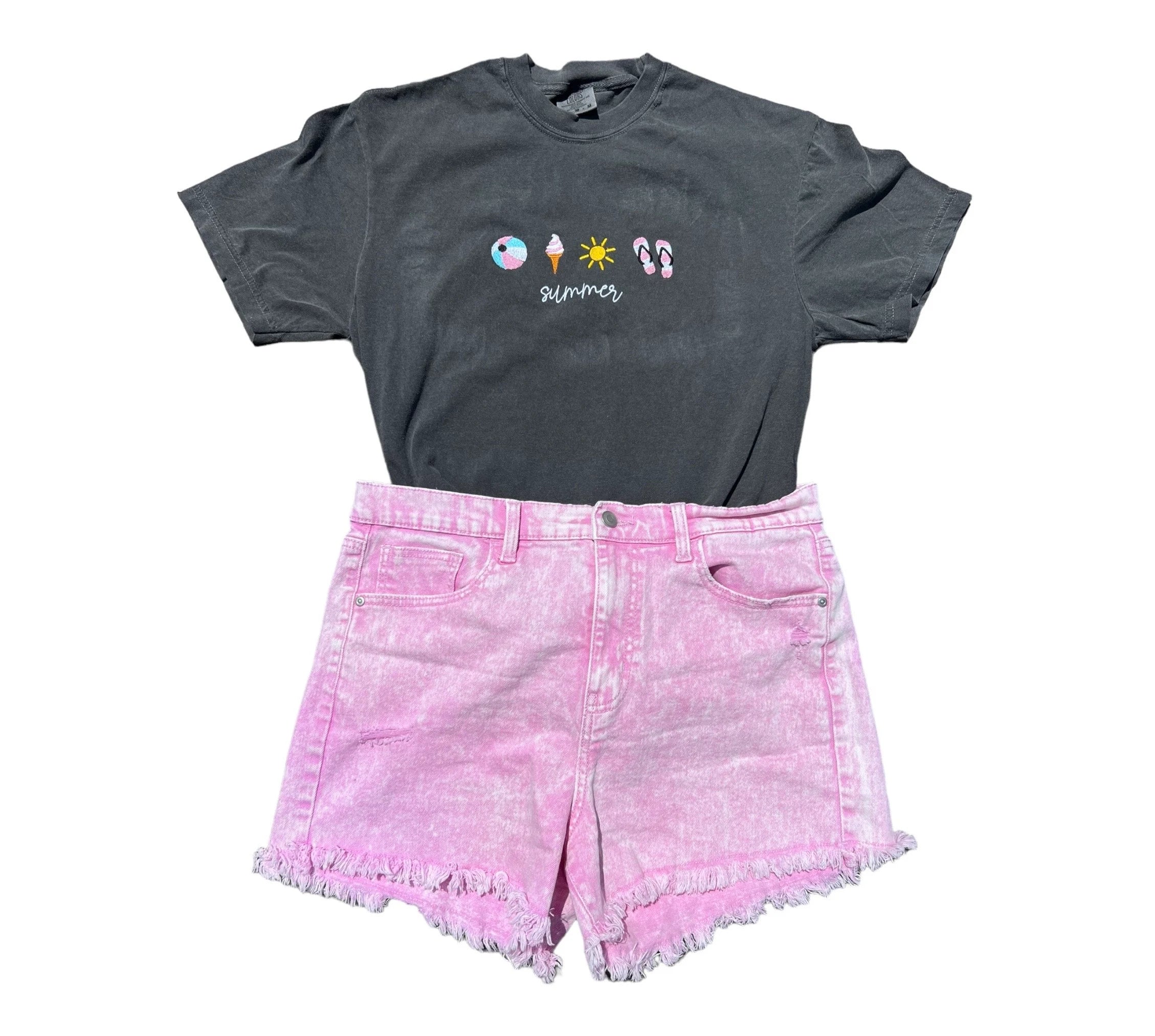 summer embroidered shirt