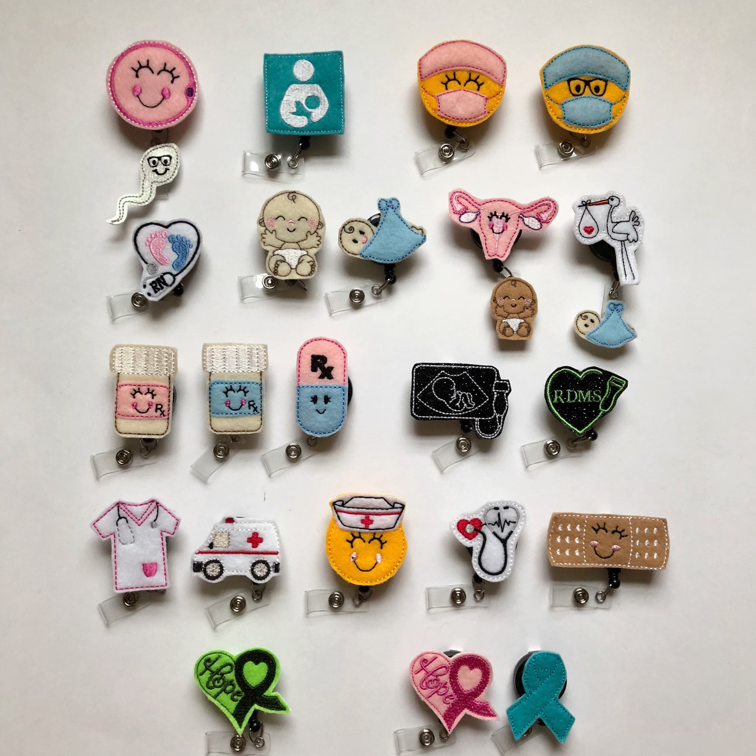 Nurse Badge Reels