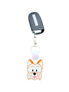 Embroidered Yorkie Keychain – Handcrafted Accessories 