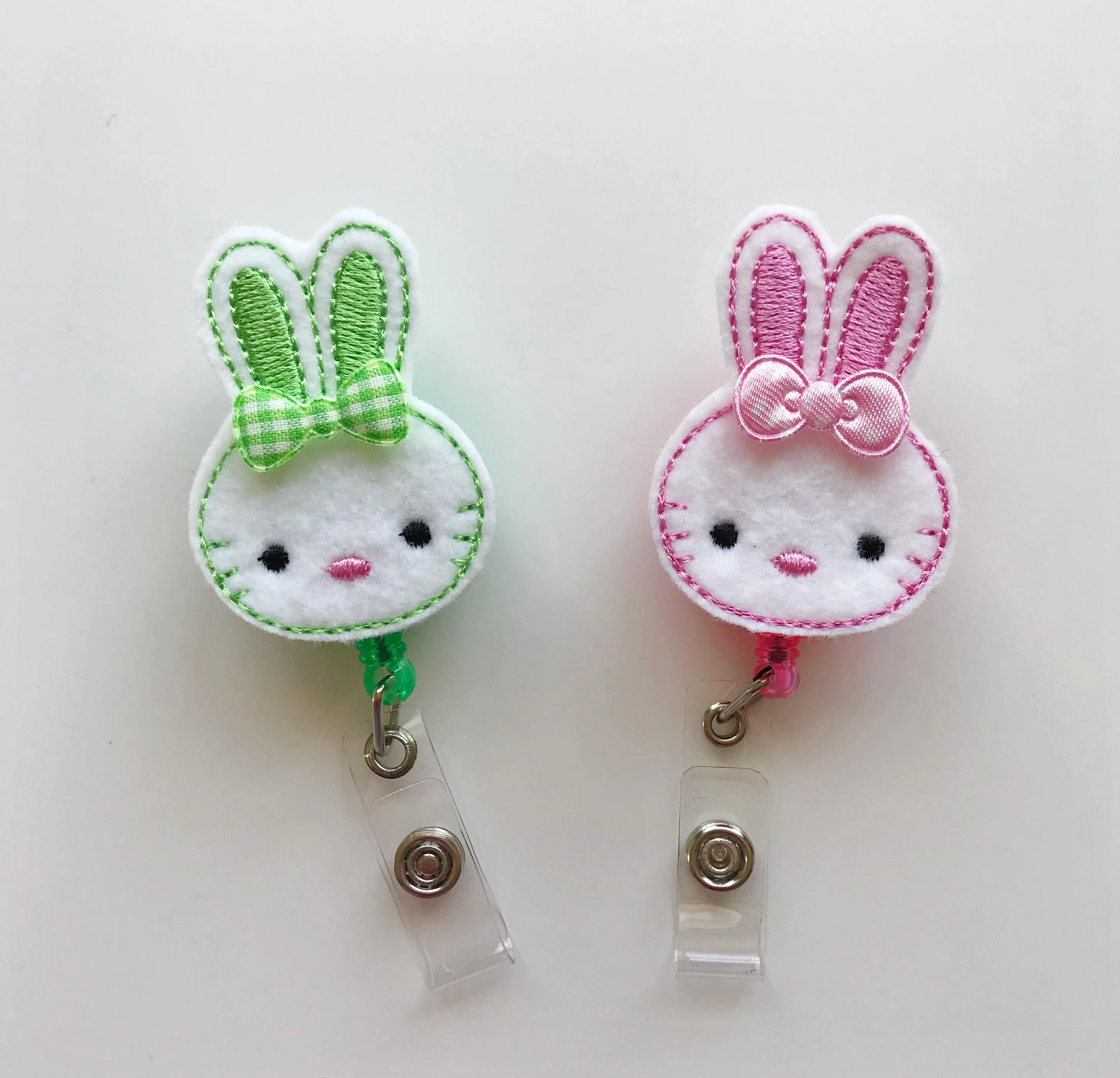 easter bunny badge reel