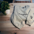 mama sweatshirt embroidered