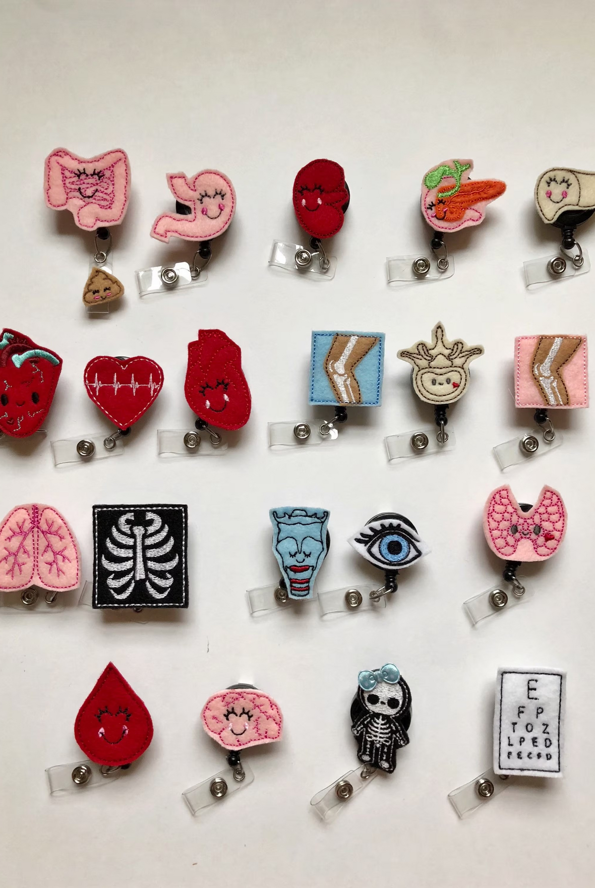 Amanda Rotten Thread Nurse Badge Reels, nursing badge reel, badge clip, RN gift, RN badge ...