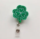 shamrock badge reel